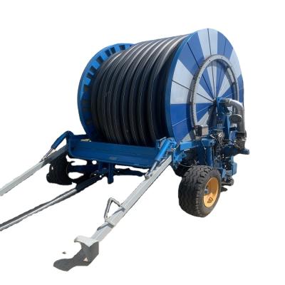 China Movable Hose Reel With Rain Gun Suction Irrigation System for sale