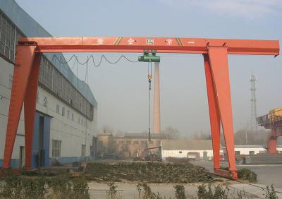 China Lifting Tools Portal Single Girder Gantry Crane , Warehouse Gantry Crane Capacity 5 Ton for sale