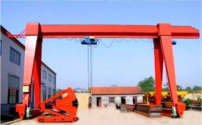 China 10 Ton Single Beam Gantry Crane High Efficiency Safety For Industrial Factory for sale