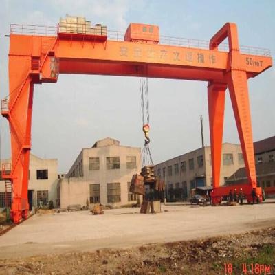 Chine Double grue de portique d'atelier de poutre 20 tonnes pour la plaque d'acier/fabrication de levage à vendre