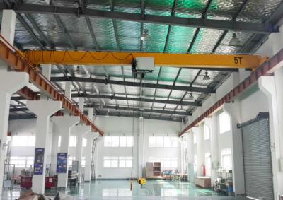 China Electric Overhead Travelling Crane , 5T Single Girder Bridge Crane High Capacity for sale