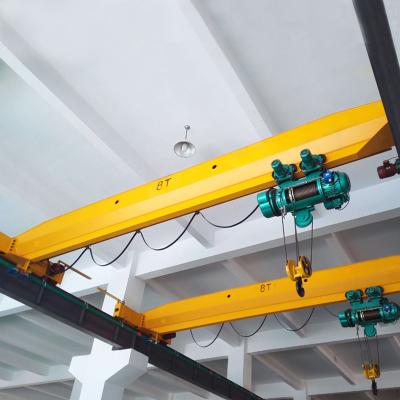 China Metallurgy Workshop Single Girder Eot Crane Reliable Operation With Remote Control for sale