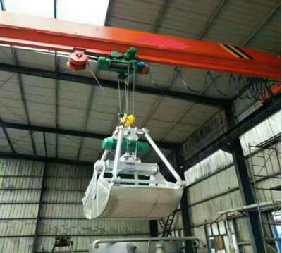 China Small 10 Ton Single Girder Bridge Crane Span 15m Wireless Remote Control for sale