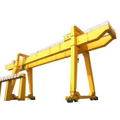 Chine Envergure 35m 50 Ton Rmg Double Girder Gantry Crane Rail Mounted Quay Crane à vendre