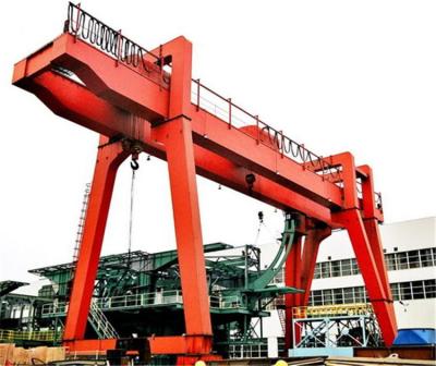 Chine 15t poutre fonctionnante Goliath Crane Rail Mounted de double du devoir A8 à vendre