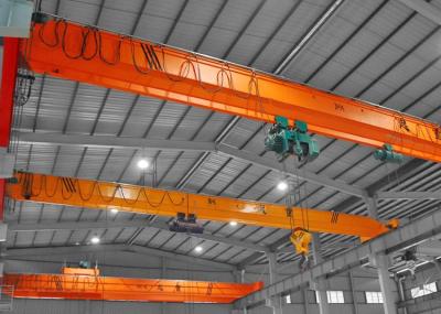 China Span 15m Workstation Bridge Crane With Rail Systerm Bus Bar for sale