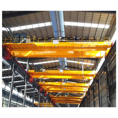 China A6 15 Ton European Overhead Crane Double-de Controle van de Balkcabine Te koop