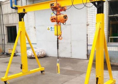 China 4T Span 5m Portable Gantry Crane For Lifitng Steel Coil for sale