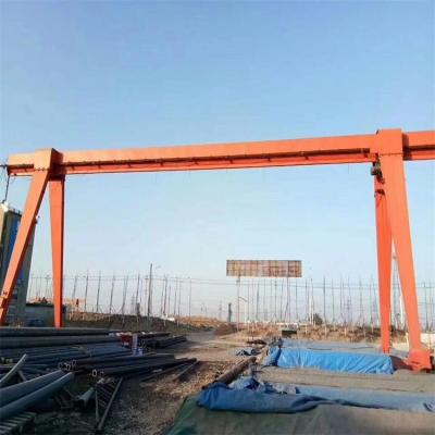 Cina Singolo tipo semplice e compatto di Crane Industrial Factory Rail del cavalletto della trave della struttura 5T in vendita