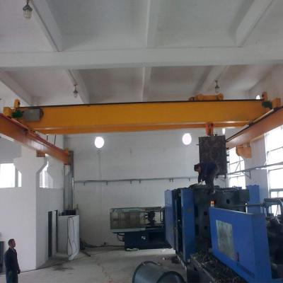 China 100 Ton European Type Double Beam Luchtcrane for mould lifting strong Starheid Te koop