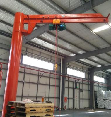 China 2.5 Zelfstandig Roteren van Ton Pillar Mounted Jib Crane 180° Te koop