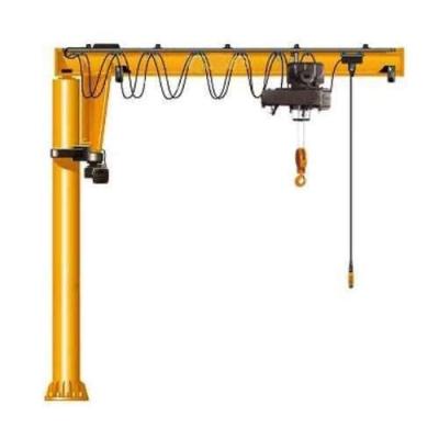 China 180 Degree Rotating 2.5T Swing Jib Crane Lifting Speed 5.6m/Min CE Certificate for sale