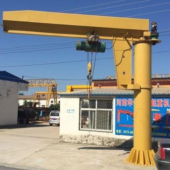 China hoher 12T Sicherheitspfeiler Jib Crane Lifting Speed 6.6m/Min Arm Length 4m zu verkaufen