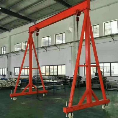 Cina Cavalletto portatile Crane With Electric Chain Hoist del magazzino 5T dell'officina in vendita