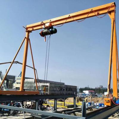 Cina cavalletto Crane Simple Design Detachable Moving del magazzino di 6.5T Max Width 10m liberamente in vendita