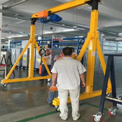 China 6 Ton Mobile A Frame Gantry With Short Circuit Protection High Speed 10m/Min for sale