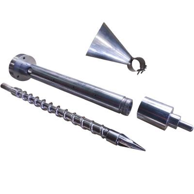 China building material shops injection machine screw/injection screw/bimetal screw barrel for injection molding machine for sale