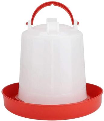 China Raises Automatic Chicken Feeder Poultry Fountain Durable Hanging Plastic Poultry Drinker for sale