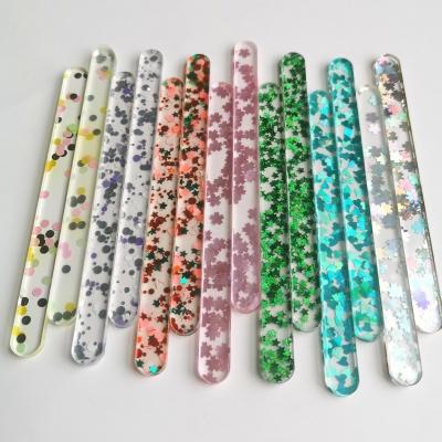 China Disposable Acrylic Cakesicle Sticks Custom Popsicle Sticks For Cake Decorating for sale