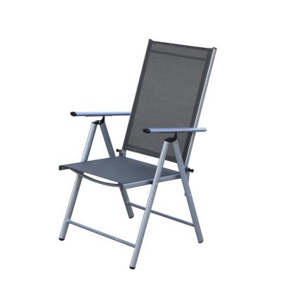 China Teslin Contemporary Cheap Hot Sale Beach Steel Folding Garden Chair for sale