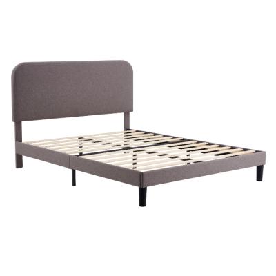 China (Other) Luxury and Modern Bedroom Furniture Velvet Super King Size Adjustable Wooden Bed Set with Storage Upholstered Metal Platform Bed for sale