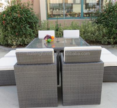 China Contemporary Wholesale Hot Sale Outdoor Waterproof Rattan Furniture Wicker Garden Furniture Hand - Woven Wicker Garden Sets for sale