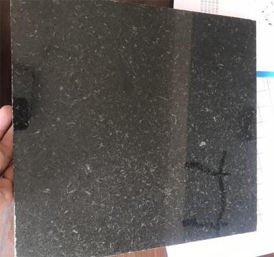 China Modern Natural Granite Flamed Stone G684 Tile Black Granite Floor Tiles for sale