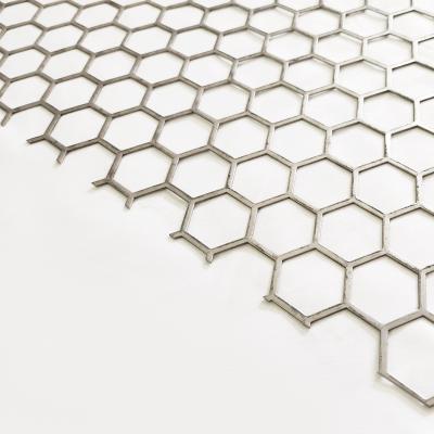 China Perforated Perforated Hexagonal Hole Wire Mesh Perforated Metal Sheet for sale