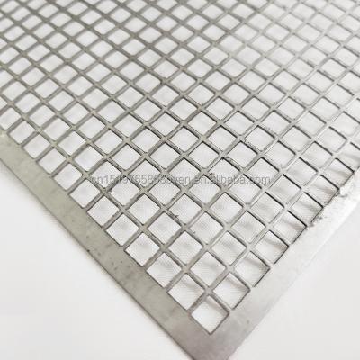 China Stainless Steel Manufacturer Metal Sheet 6mm Punched Perforated Stainless Steel Sheet for sale