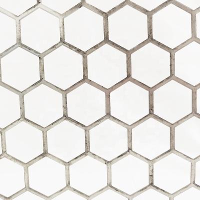 China Forms Hexagonal Perforated Metal Sheet Perforated Stainless Steel Sheet 401 for sale