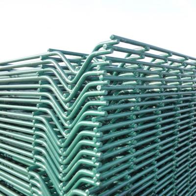 China Easily Compiled Eco Friendly Fence Designs PVC Coated 3D Curved Welded Wire Mesh Fence For Sale for sale