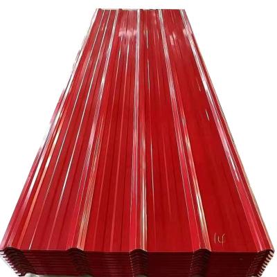 China Roofling Sheet Color Steel Tile Corrugated Corrugated Metal Corrugated Coated Iron Roofing Sheet for sale