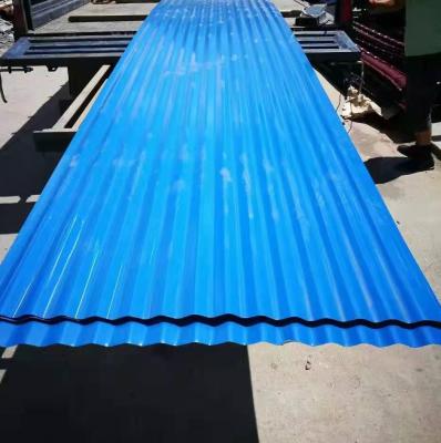 China Aluminum Backer Plate Zinc Coated Galvanized Corrugated Roofing Sheet for sale