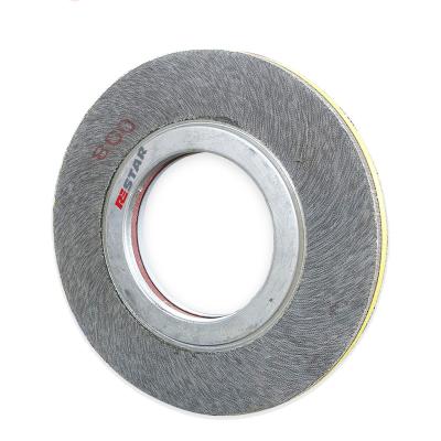 China Polishing Stainless Steel Sheet Fin Wheels With Hole 127mm for sale