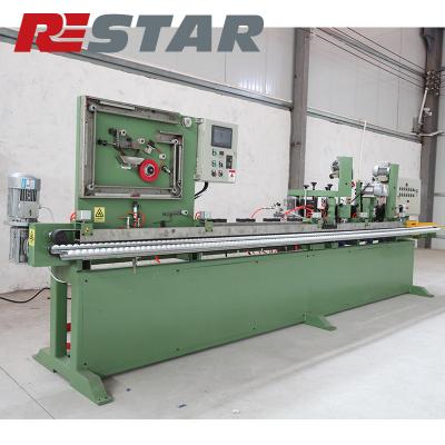 China The line is used for preparation of backs coated abrasive belt skiving /Gluing machine for sale