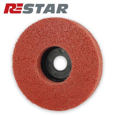 China For Manual and Automatic Grinding Polishing Disc/Matt Finish Disc of Non-woven Abrasive for sale