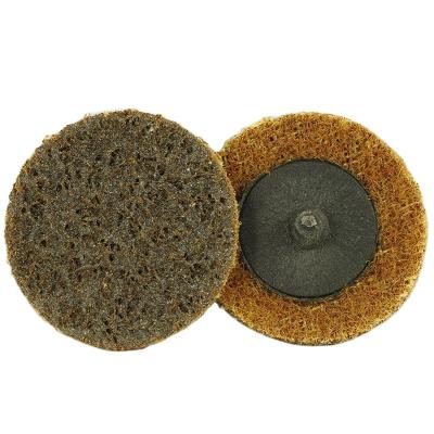 China Use with Quick Change Connector Coarse Nonwoven Sanding Discs for sale