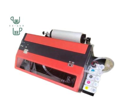 China Desktop Garment A3 Format 30cm Heat Transfer DTF Roll Printer For T Shirt Printer for sale