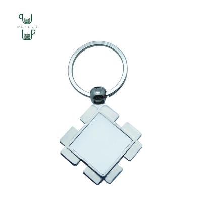 China Custom Sublimation Printing Blanks Metal Key Chain Gift Bags for sale