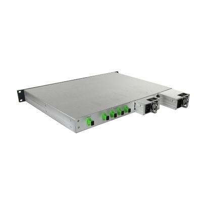 China CATV wseelaser 1U 1550nm Multiports EYDFA EDFA Single Input Optical Amplifier for sale