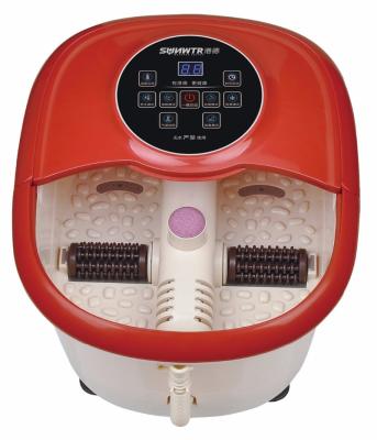 China SUNWTR 2 Foot Motorized Rolling Foot Spa Massager Machine for sale