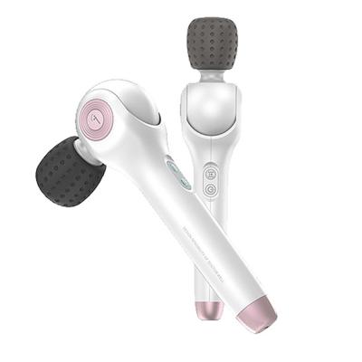 China 2020 SUNWTR High Quality Bent Back Body Care Vibration Cordless Handheld Massager for sale