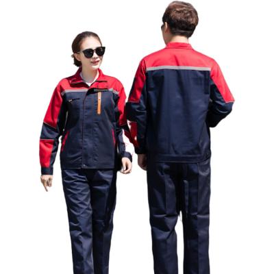 China Custom Labor Insurance Construction Workers Reflective Factory Suit Overall Work Uniform Clothes Construction Work Clothes For Men for sale