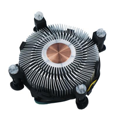 China Computer Case Cpu Cooler For Intel Lga775 Lga 1155 Cheap Cooler Desktop Computer PC CPU Aluminum Heatsink Fan 1156 1150 4pin for sale