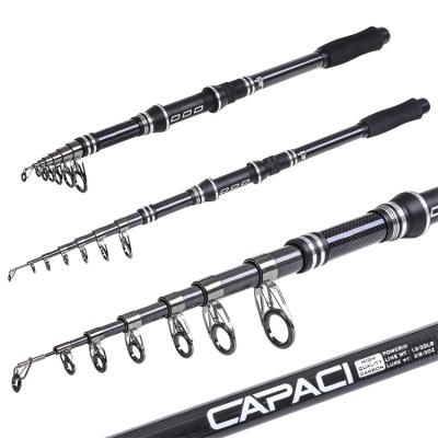 China 2022 new cheap aluminum alloy Weihai baitcasting telescopic carbon fishing rod WHLO-28045 for sale