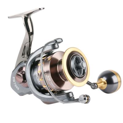 China New 2022 Metal Reel Switch 2000-7000 Fishing Reel All Metal Reel Reel Saltwater Fishing Spinning Accessories for sale