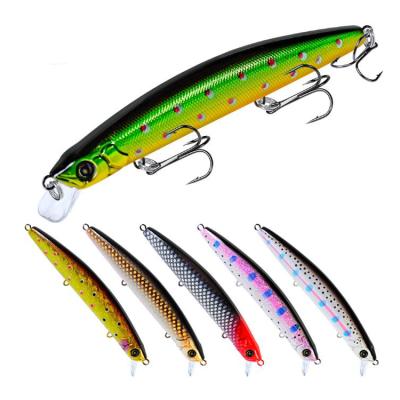 China 2022 New Wholesale 15CM 27.5g Bass Saltwater Big Game Fishing Sea Minnow Plastic Sinking Lure for sale