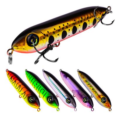 China Fishing 2022new Wholesale Plastic Lure Pike Fishing Minnow Lure Minnow Sinking Hard Lure for sale