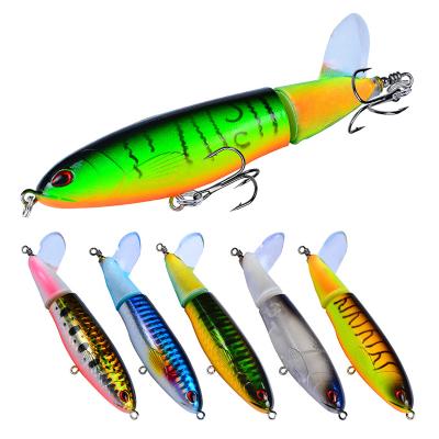 China New Factory Direct Selling Lure Plastic Hard Lure Pencil Bait Artificial Lure VIB 2022 Lure Waggler Plopper La PESCA for sale