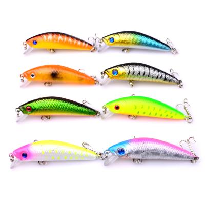 China 2022 ABS Minnow 5.8cm/7.5g New Lure Maker Professional Quality Minnow Lure Bait Fishing for sale